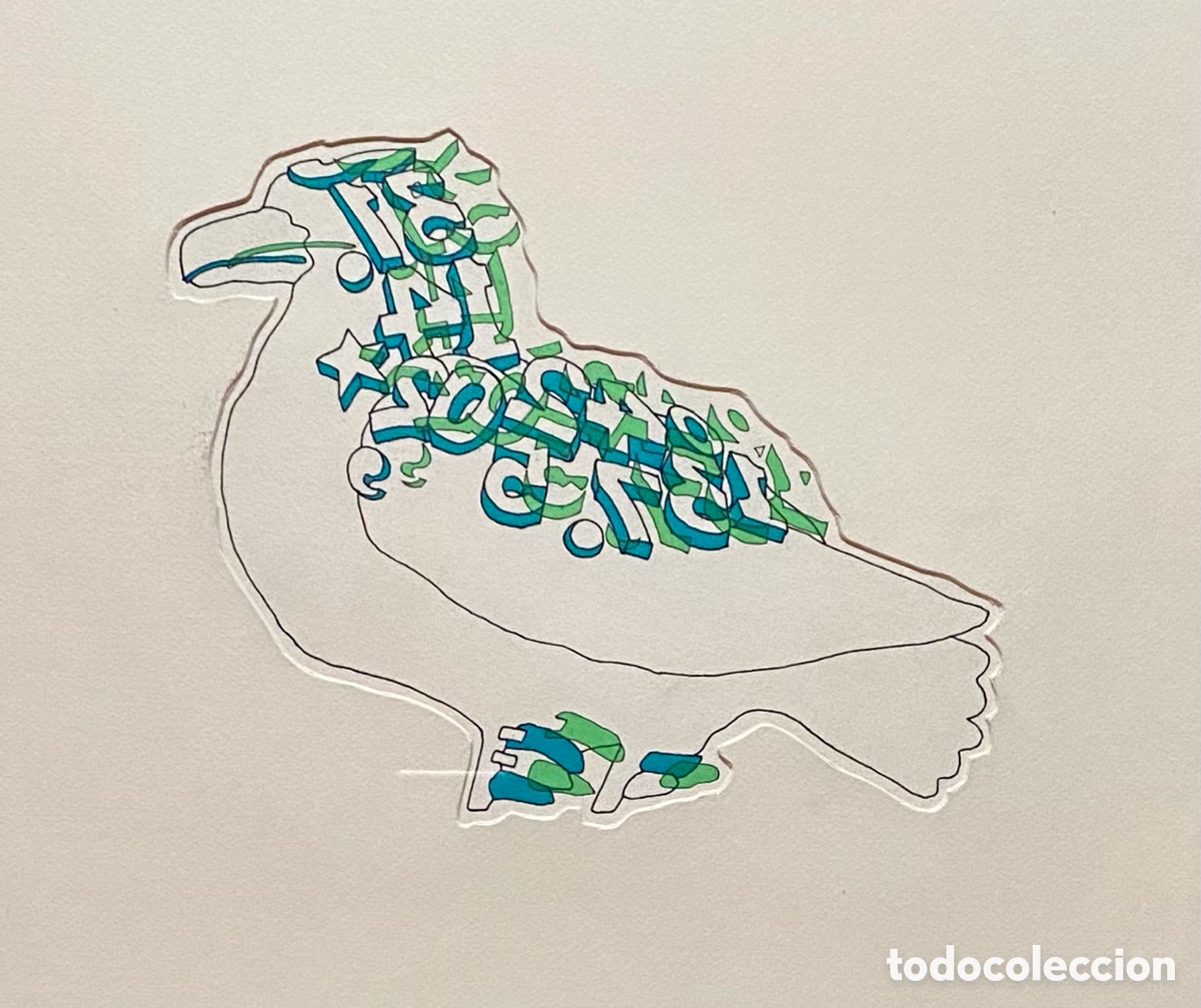 Arte: P&aacute;jaro con n&uacute;meros. Nicol&aacute;s Gless - Foto 2