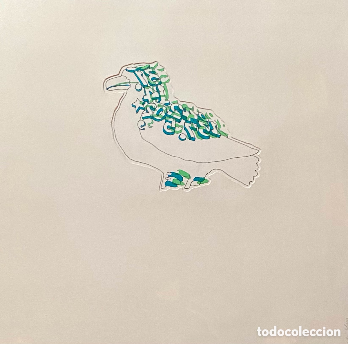 Arte: P&aacute;jaro con n&uacute;meros. Nicol&aacute;s Gless - Foto 3