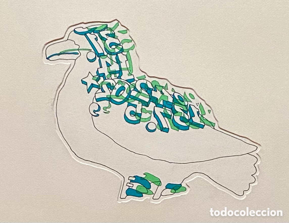 Arte: P&aacute;jaro con n&uacute;meros. Nicol&aacute;s Gless - Foto 1