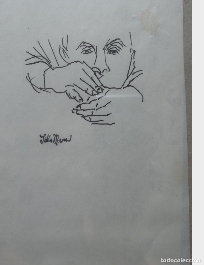 Arte: DIBUJO ORIGINAL TINTA - Foto 4