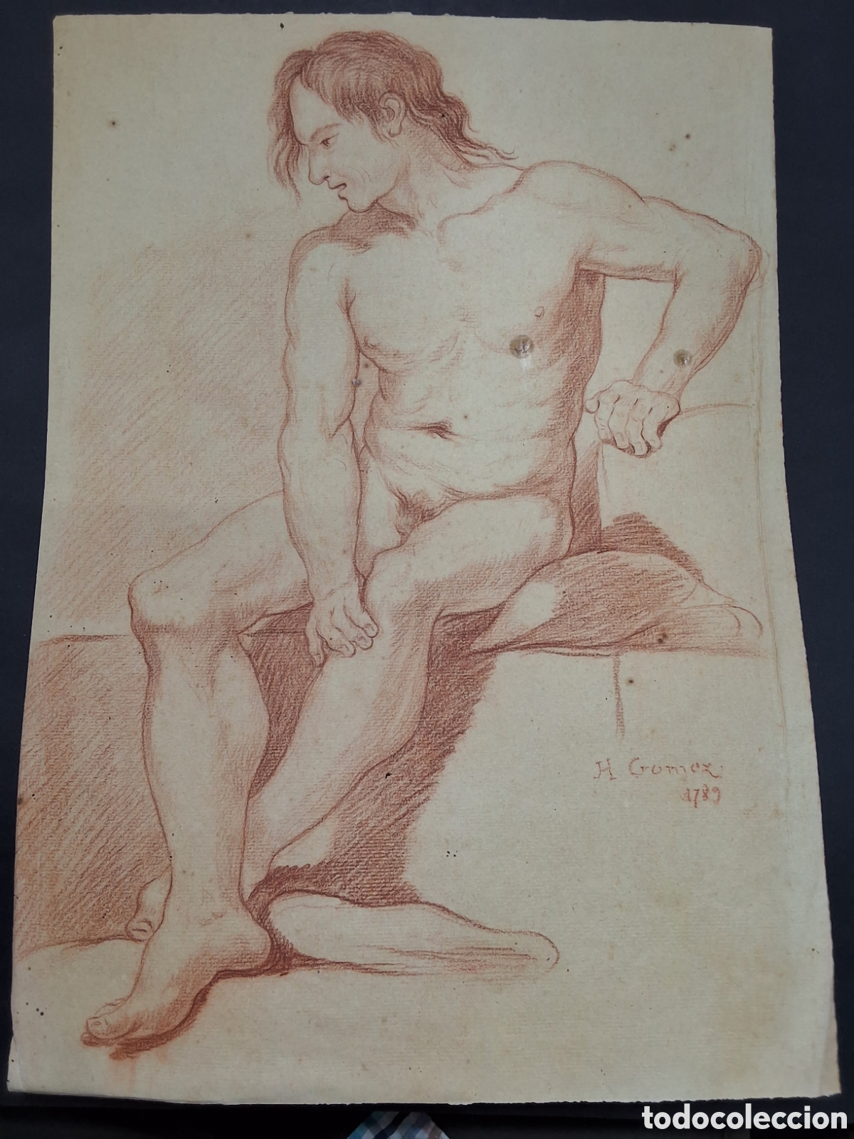 Arte: H. G&oacute;mez. Estudio acad&eacute;mico. - Foto 1