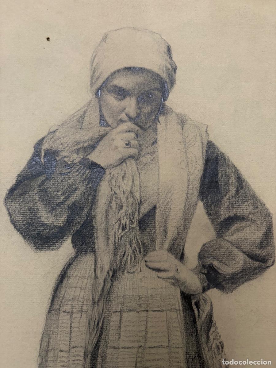 Arte: Mujer gallega, sin firmar - Foto 3