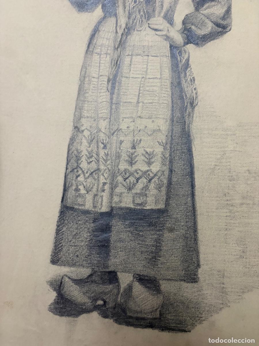 Arte: Mujer gallega, sin firmar - Foto 4