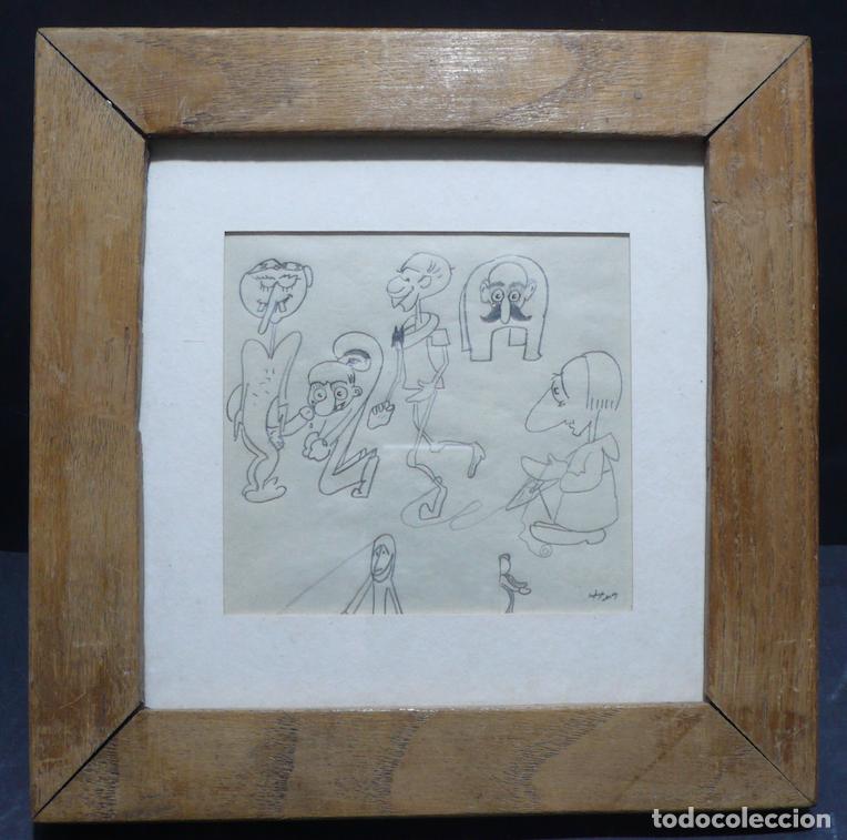 Arte: DIBUJO ORIGINAL A LAPICERO - Foto 1