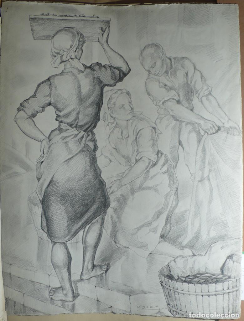 Arte: DIBUJO ORIGINAL A LAPICERO - Foto 1