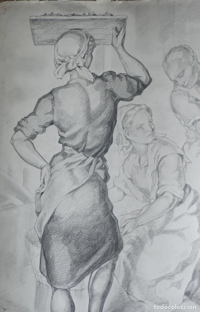 Arte: DIBUJO ORIGINAL A LAPICERO - Foto 2