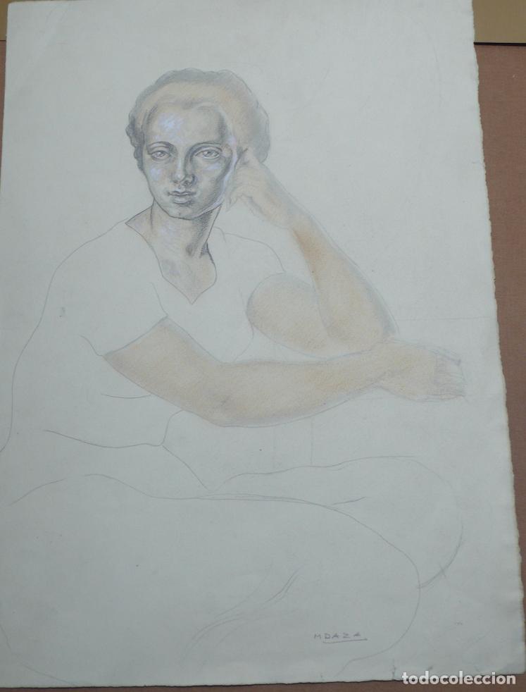 Arte: DIBUJO ORIGINAL A LAPICERO - Foto 1