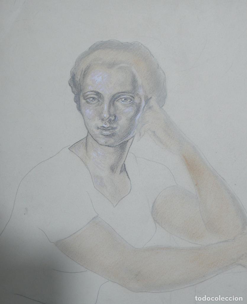 Arte: DIBUJO ORIGINAL A LAPICERO - Foto 2