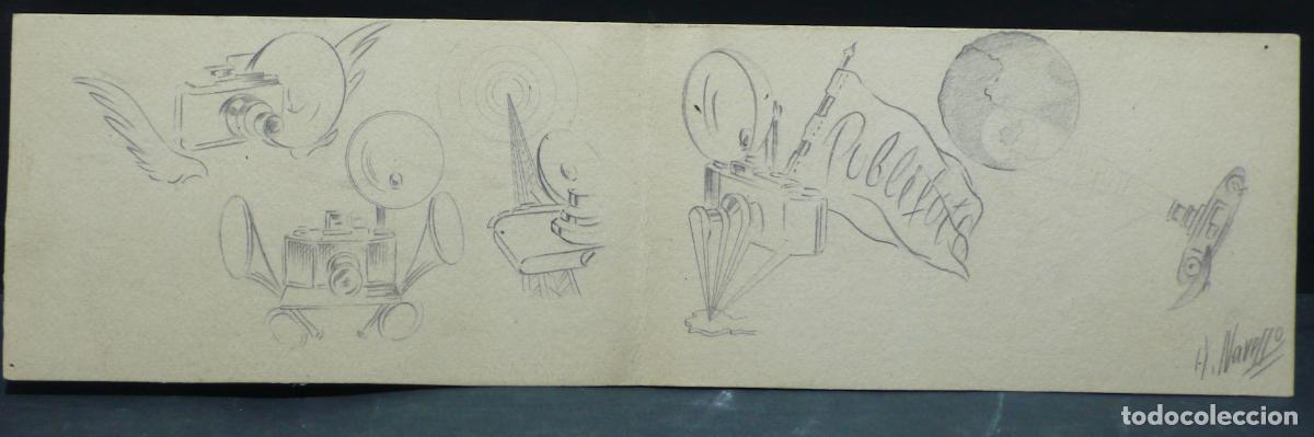 Arte: DIBUJO ORIGINAL A LAPICERO - Foto 1