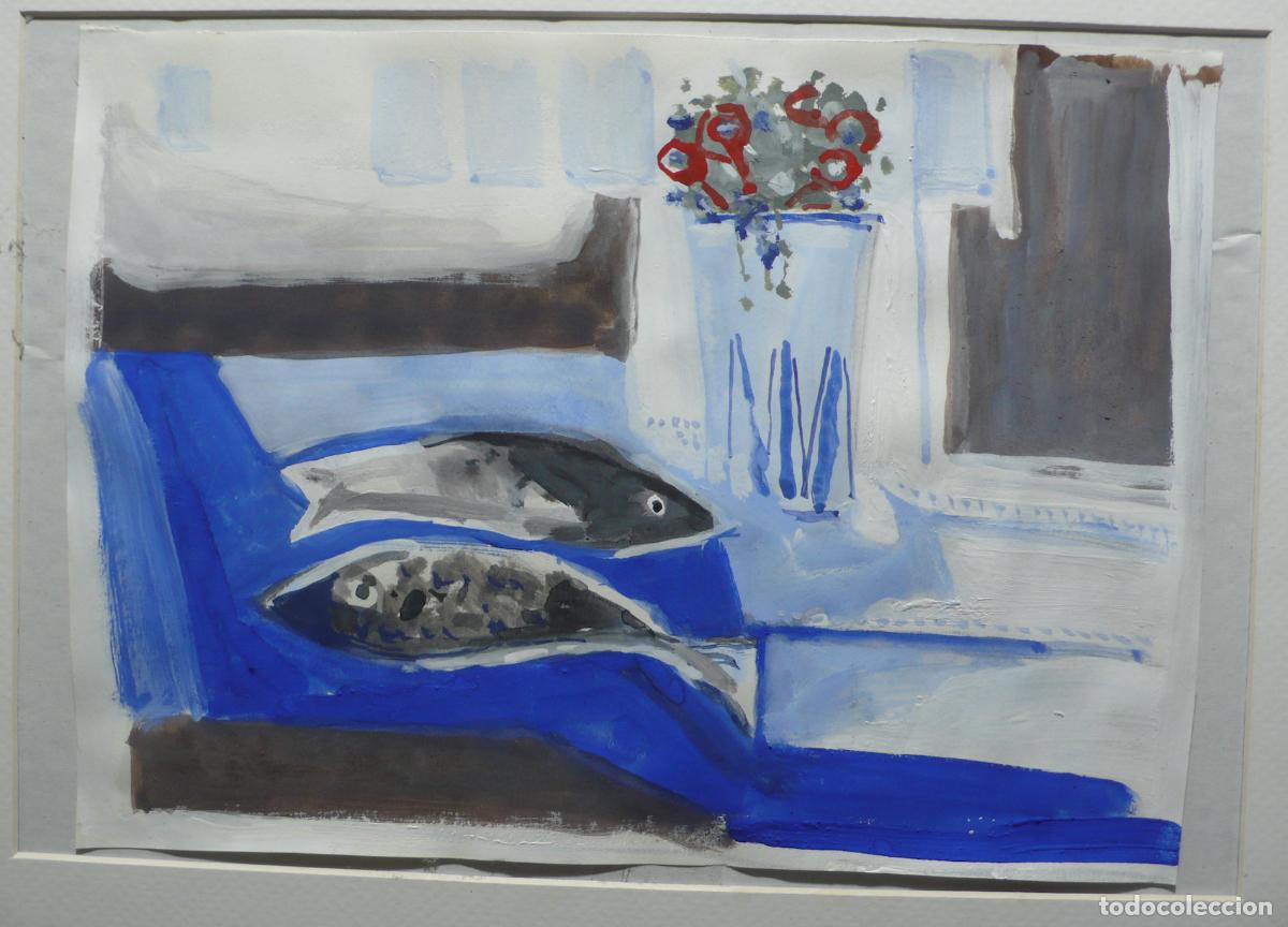 Arte: DIBUJO DE BODEGON DE PECES - Foto 2