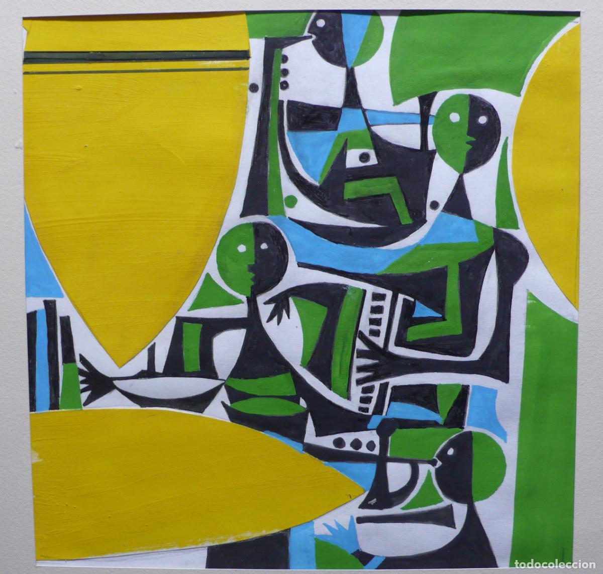 Arte: DIBUJO COLLAGE EN COLORES - Foto 2