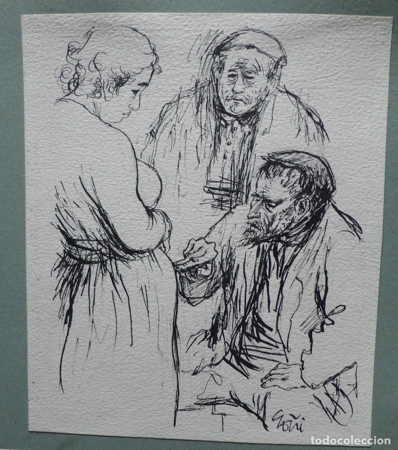 Arte: DIBUJO ORIGINAL TINTA - Foto 3