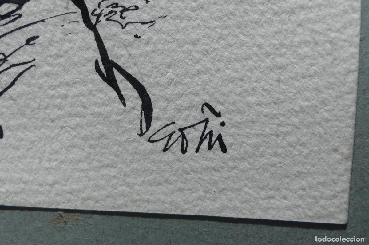 Arte: DIBUJO ORIGINAL TINTA - Foto 4
