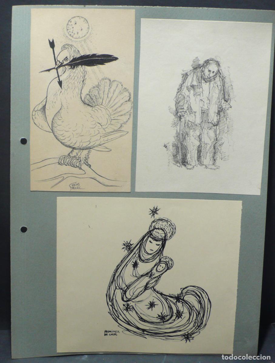 Arte: DIBUJO ORIGINAL TINTA - Foto 1