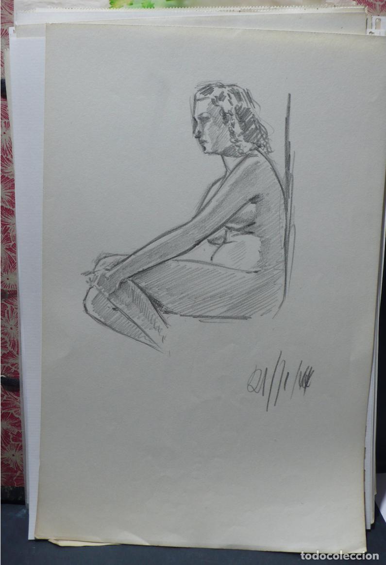 Arte: DIBUJO ORIGINAL A LAPICERO - Foto 2