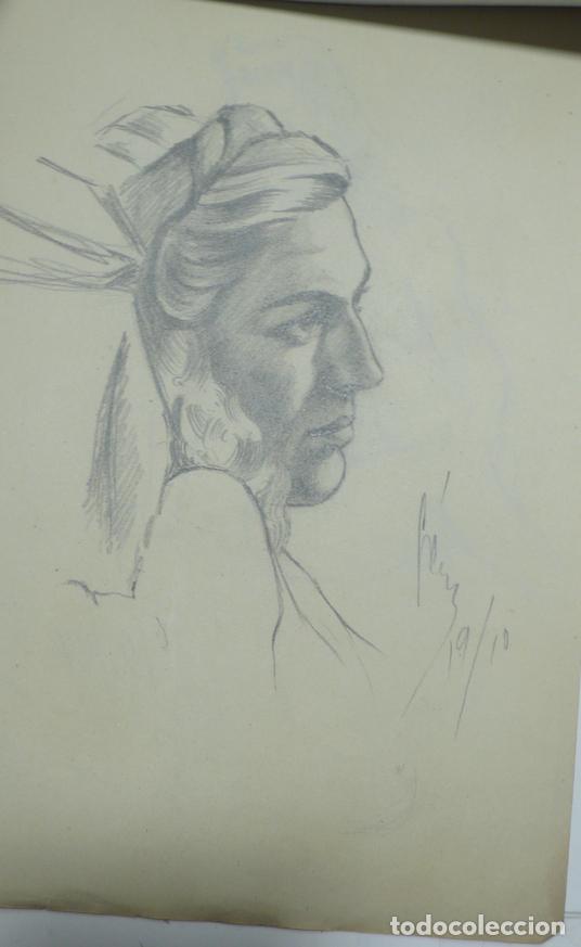 Arte: DIBUJO ORIGINAL A LAPICERO - Foto 4