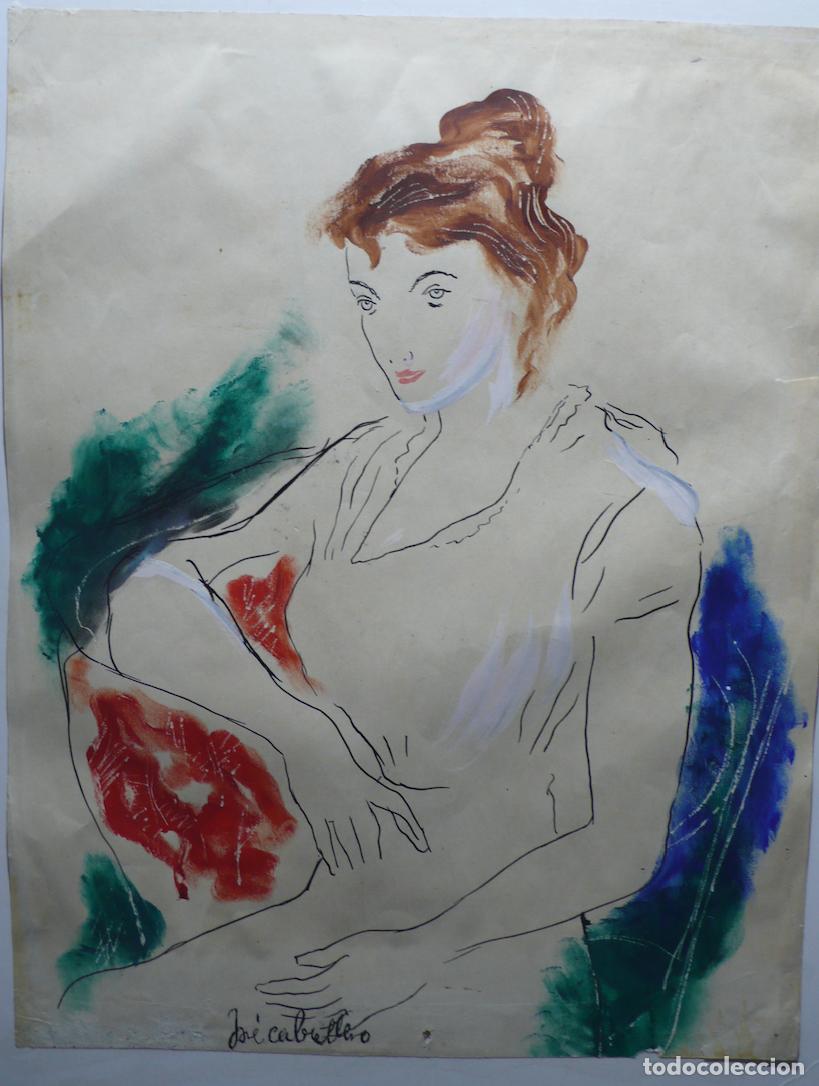 Arte: DIBUJO ORIGINAL TINTA - Foto 2
