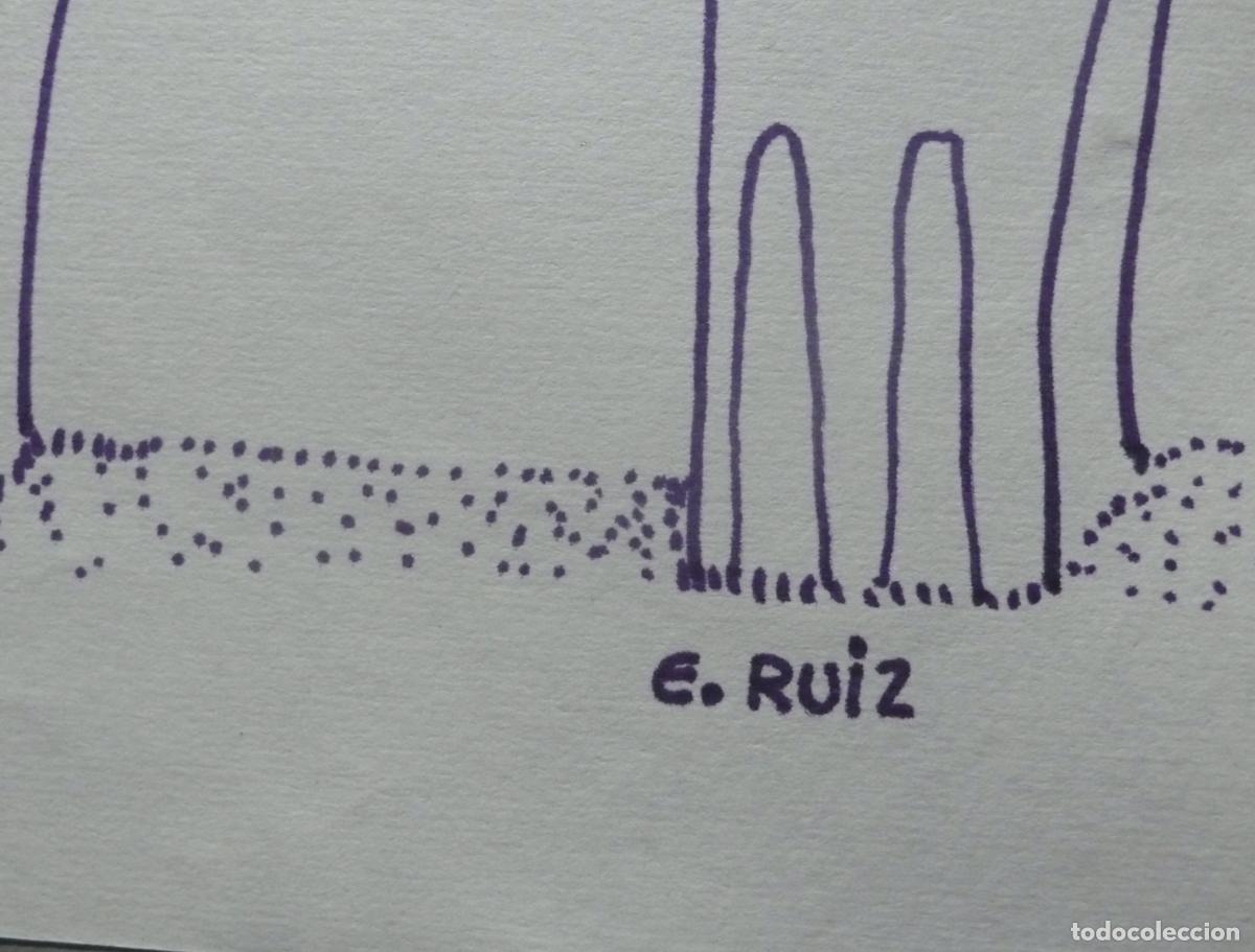 Arte: DIBUJO ORIGINAL TINTA - Foto 3