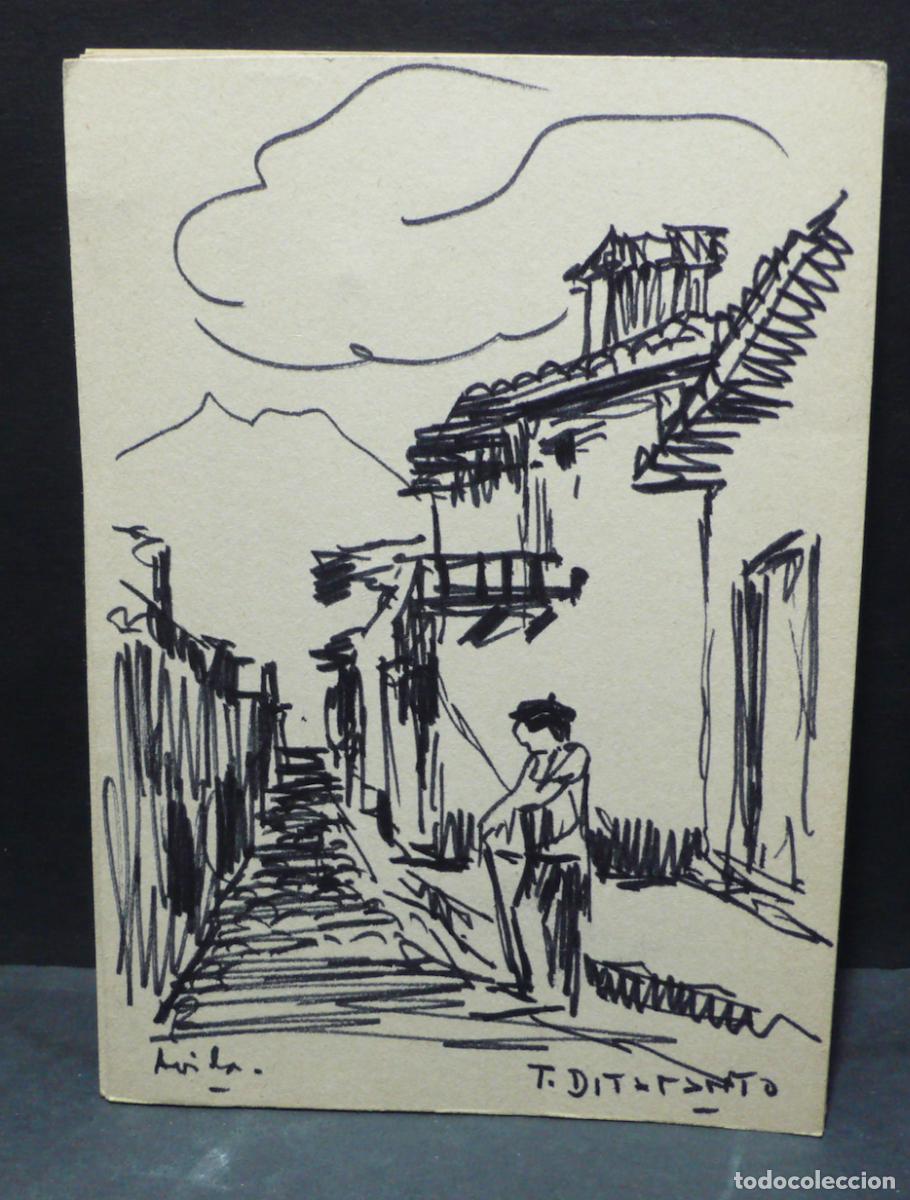 Arte: DIBUJO ORIGINAL A TINTA - Foto 2