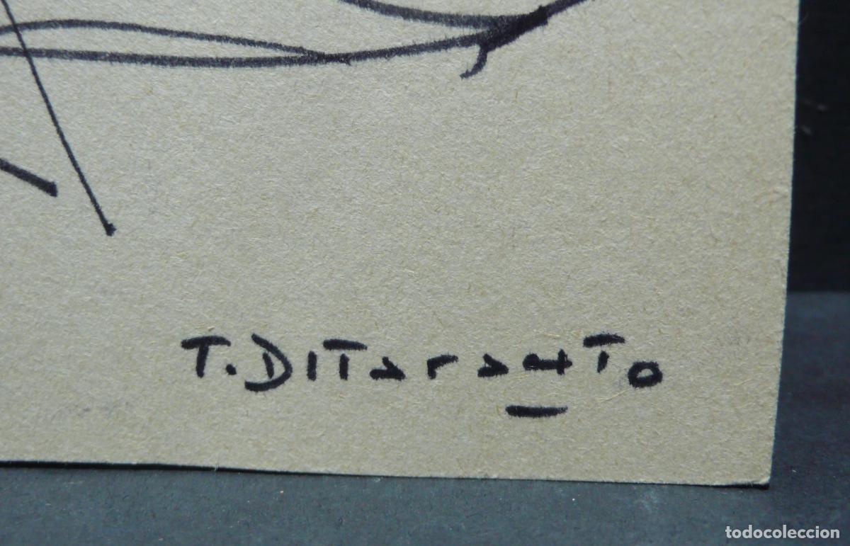 Arte: DIBUJO ORIGINAL A TINTA - Foto 6