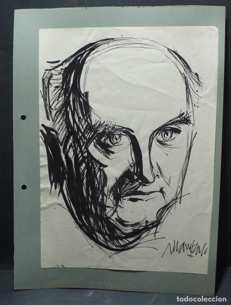Arte: DIBUJO ORIGINAL A TINTA - Foto 1