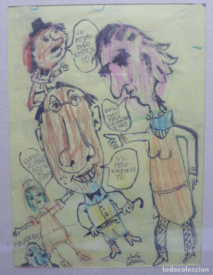 Arte: DIBUJO ORIGINAL A TINTA - Foto 2