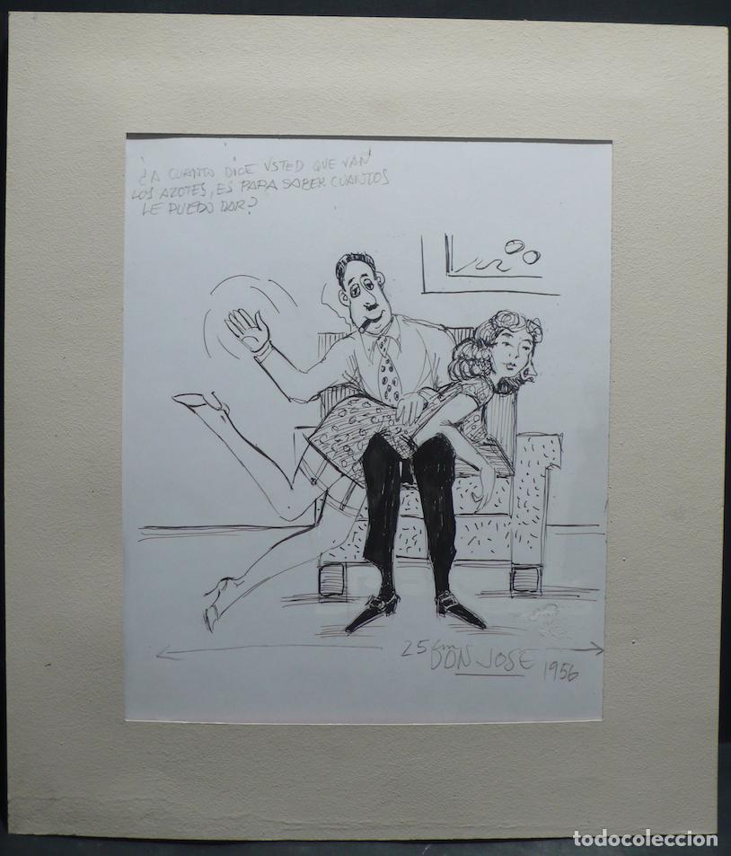 Arte: DIBUJO ORIGINAL A TINTA - Foto 1