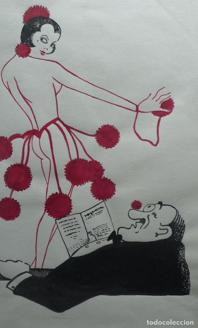 Arte: DIBUJO ORIGINAL A TINTA - Foto 2