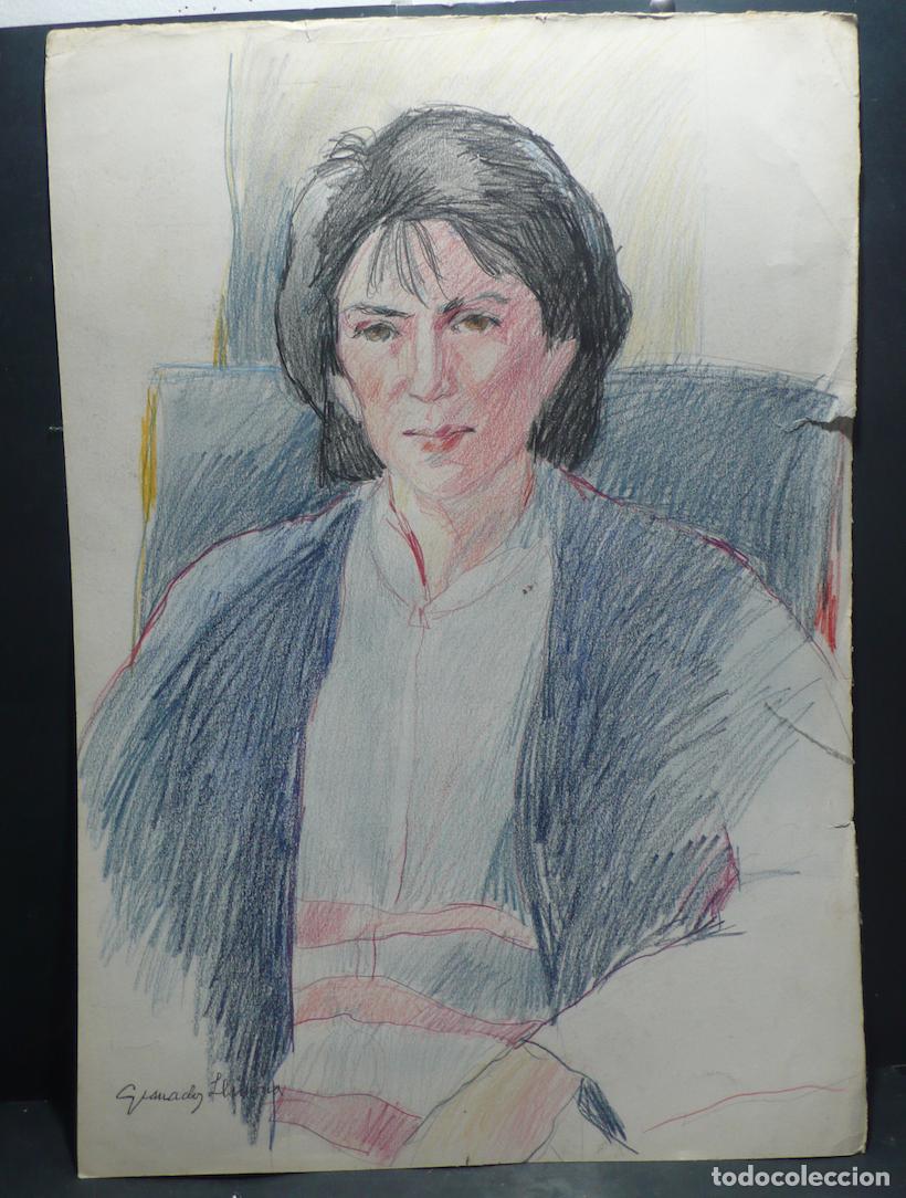 Arte: DIBUJO ORIGINAL A LAPICERO - Foto 1