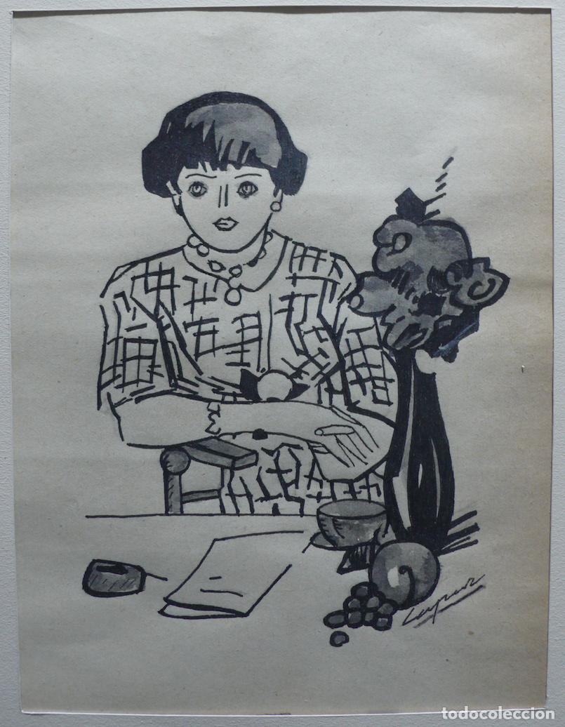 Arte: DIBUJO ORIGINAL A TINTA - Foto 2