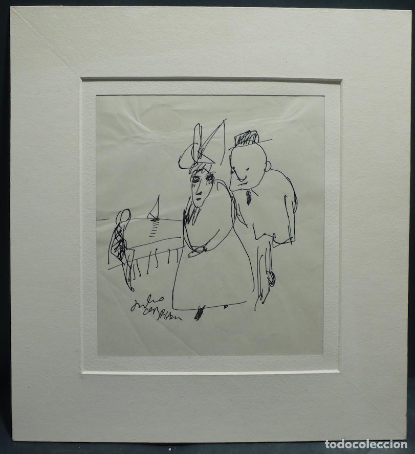 Arte: DIBUJO ORIGINAL A TINTA - Foto 1