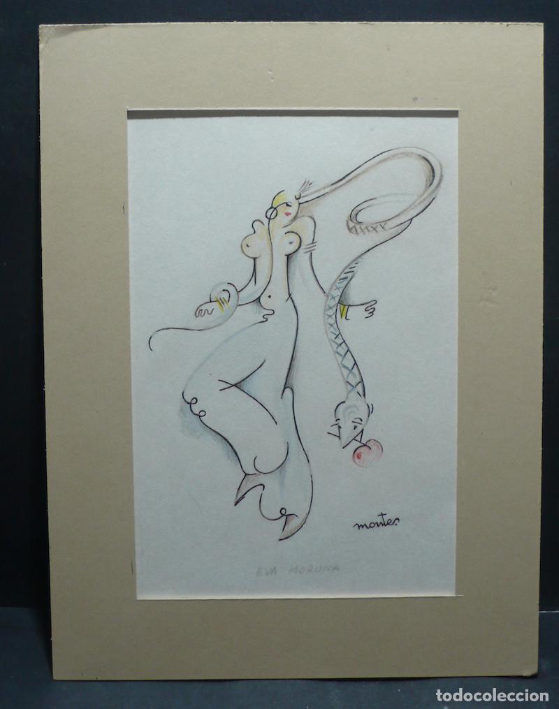 Arte: DIBUJO ORIGINAL A TINTA - Foto 1