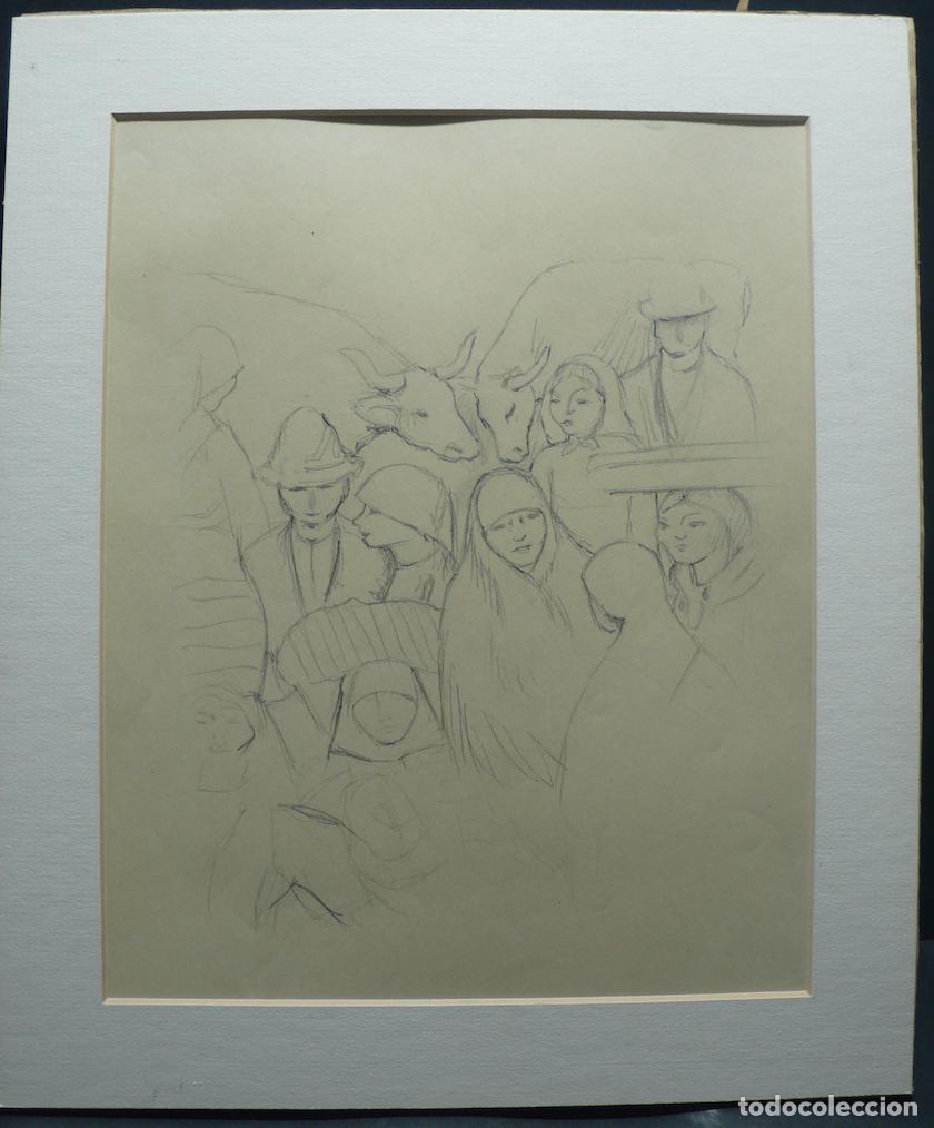 Arte: DIBUJO ORIGINAL A LAPICERO - Foto 1