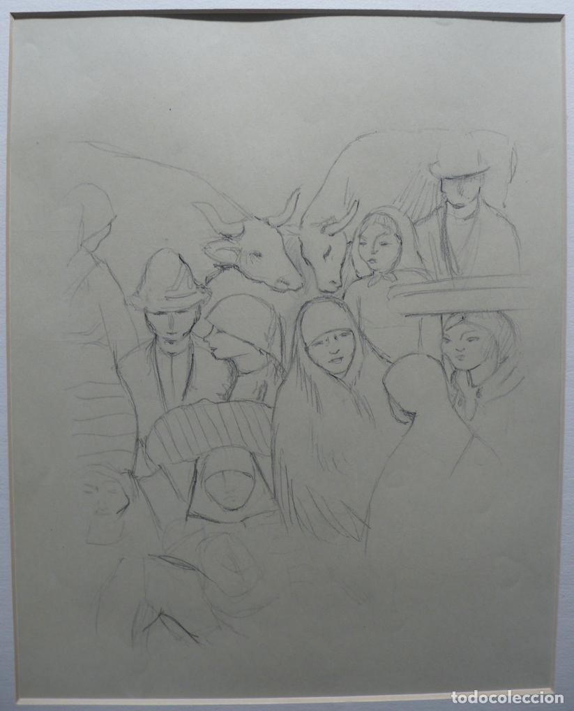 Arte: DIBUJO ORIGINAL A LAPICERO - Foto 2