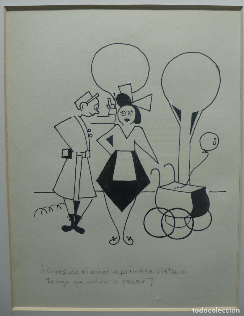 Arte: DIBUJO ORIGINAL A TINTA - Foto 2