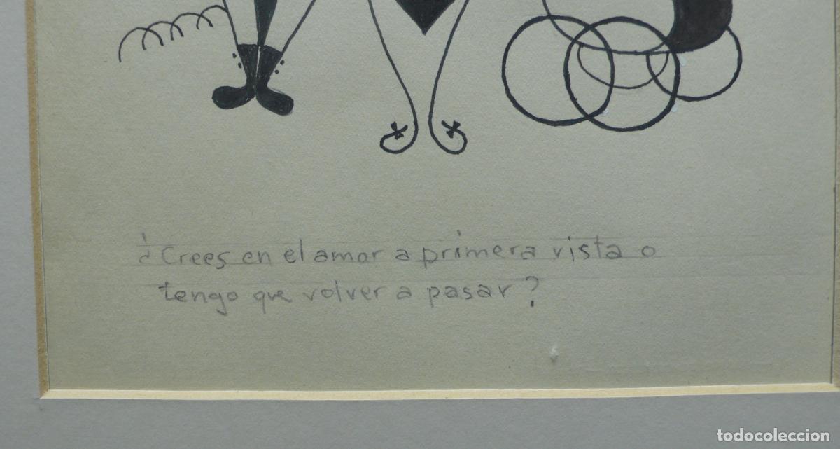 Arte: DIBUJO ORIGINAL A TINTA - Foto 3
