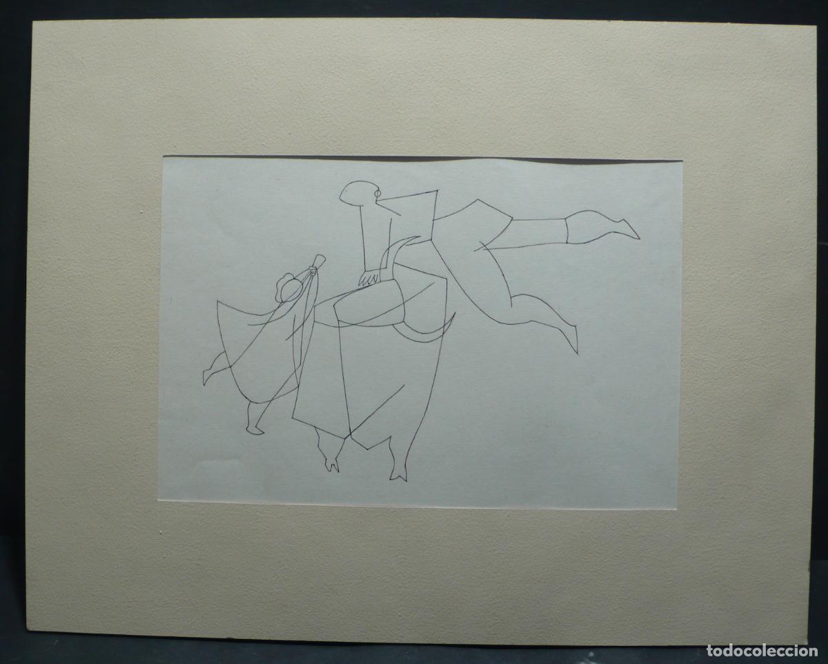 Arte: DIBUJO ORIGINAL A TINTA - Foto 1