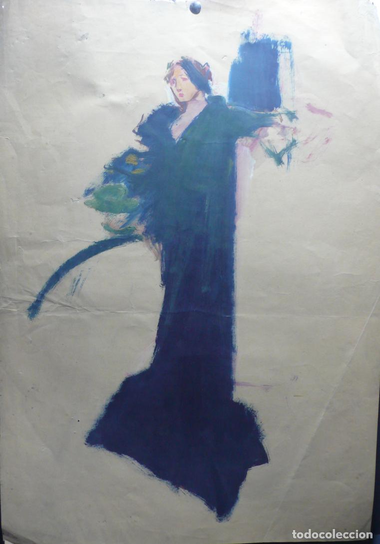 Arte: DIBUJO ORIGINAL A TINTA - Foto 1