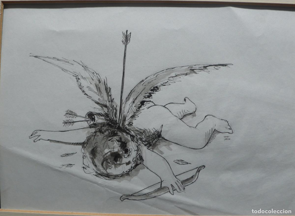 Arte: DIBUJO ORIGINAL A TINTA - Foto 2