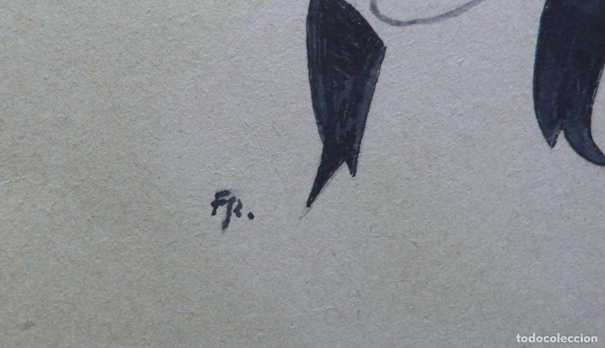 Arte: DIBUJO ORIGINAL A TINTA - Foto 3