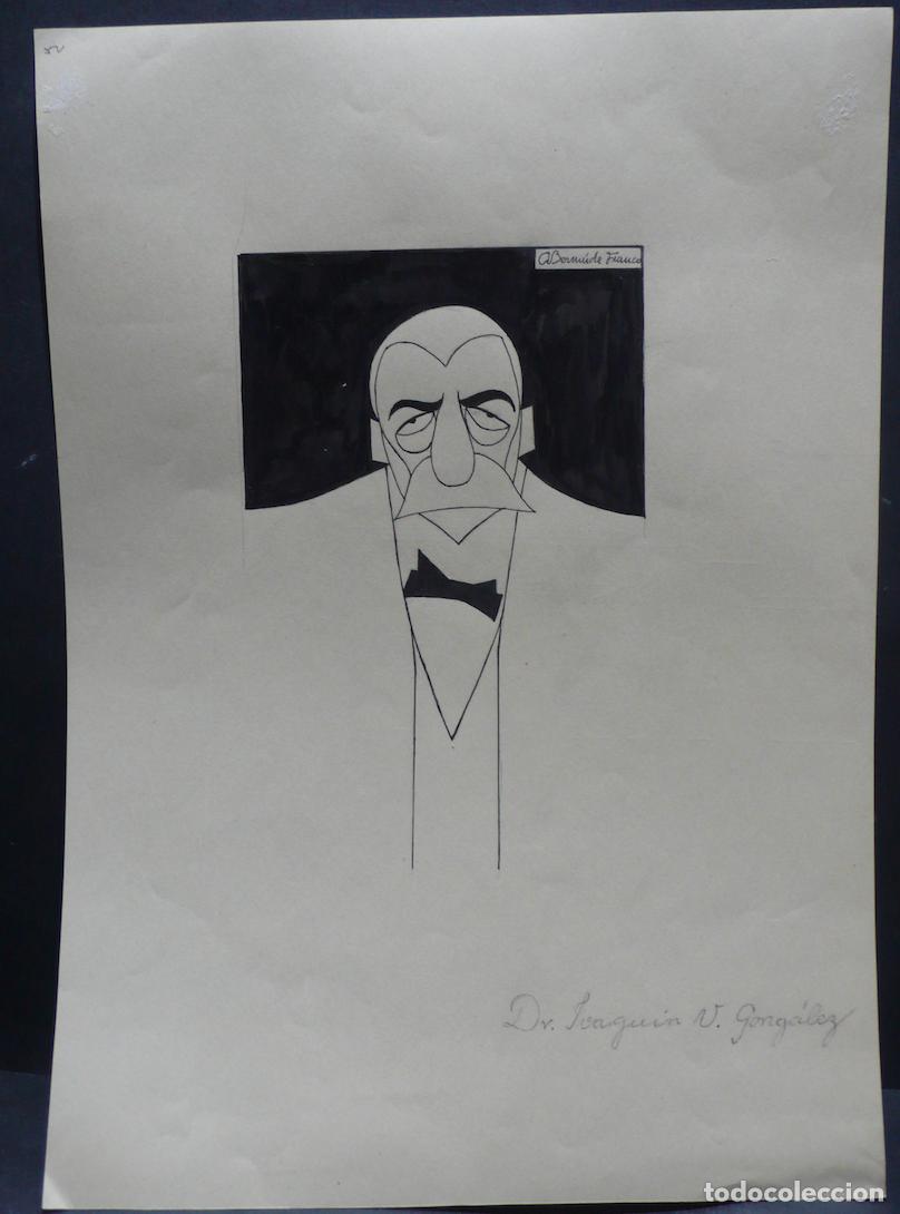 Arte: DIBUJO ORIGINAL A TINTA - Foto 1