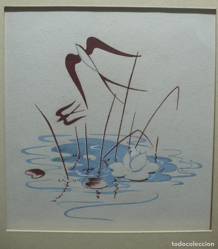 Arte: DIBUJO ORIGINAL ACUARELA - Foto 2