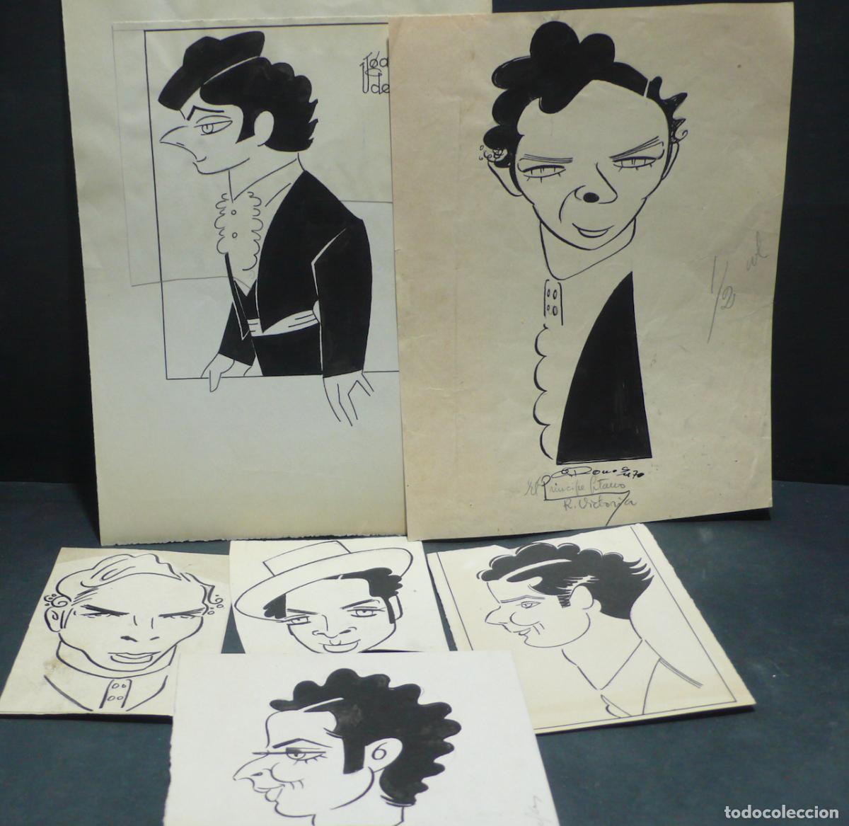 Arte: DIBUJO ORIGINAL A TINTA - Foto 1