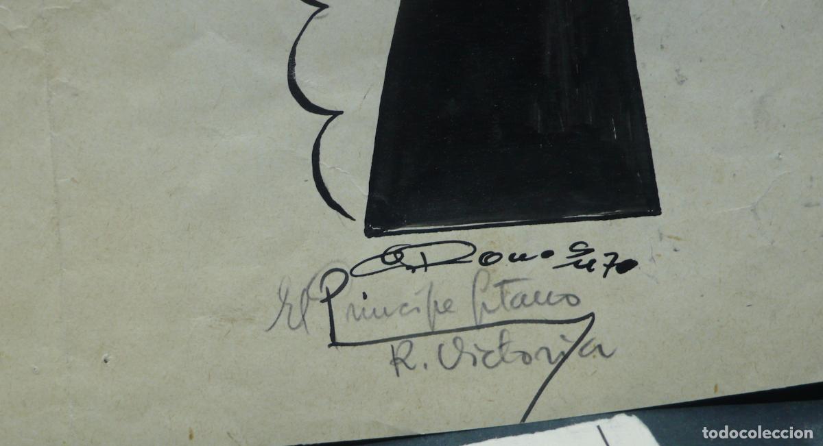 Arte: DIBUJO ORIGINAL A TINTA - Foto 4