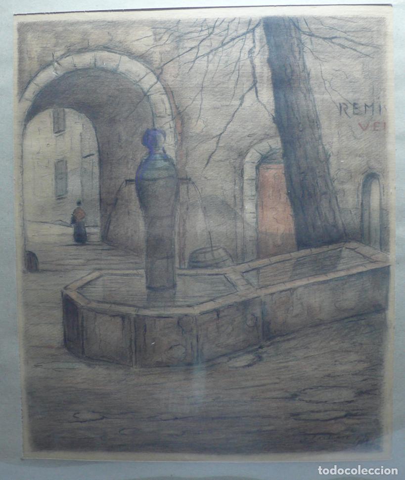 Arte: DIBUJO ORIGINAL A LAPICERO - Foto 2