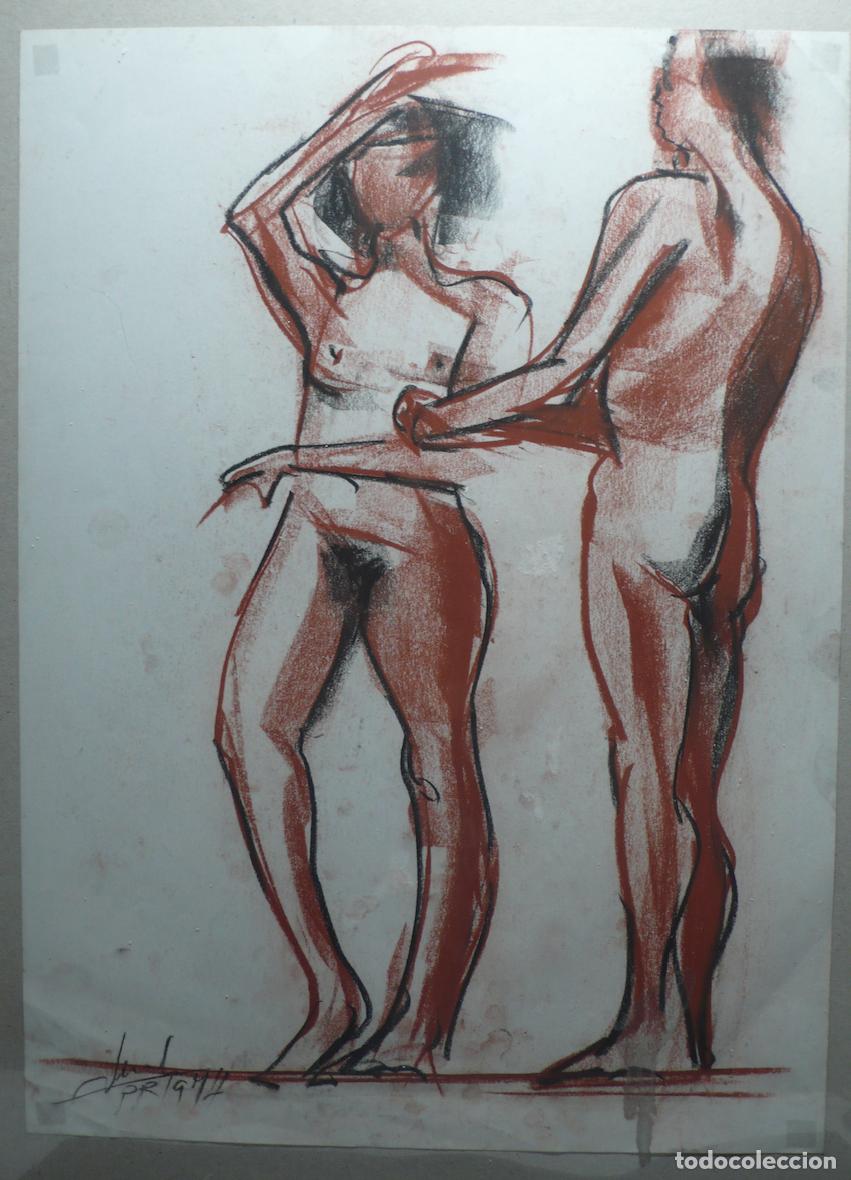 Arte: DIBUJO ORIGINAL A LAPICERO - Foto 2