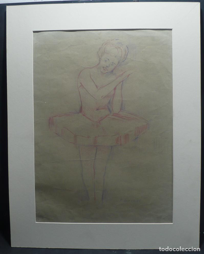Arte: DIBUJO ORIGINAL A LAPICERO - Foto 1