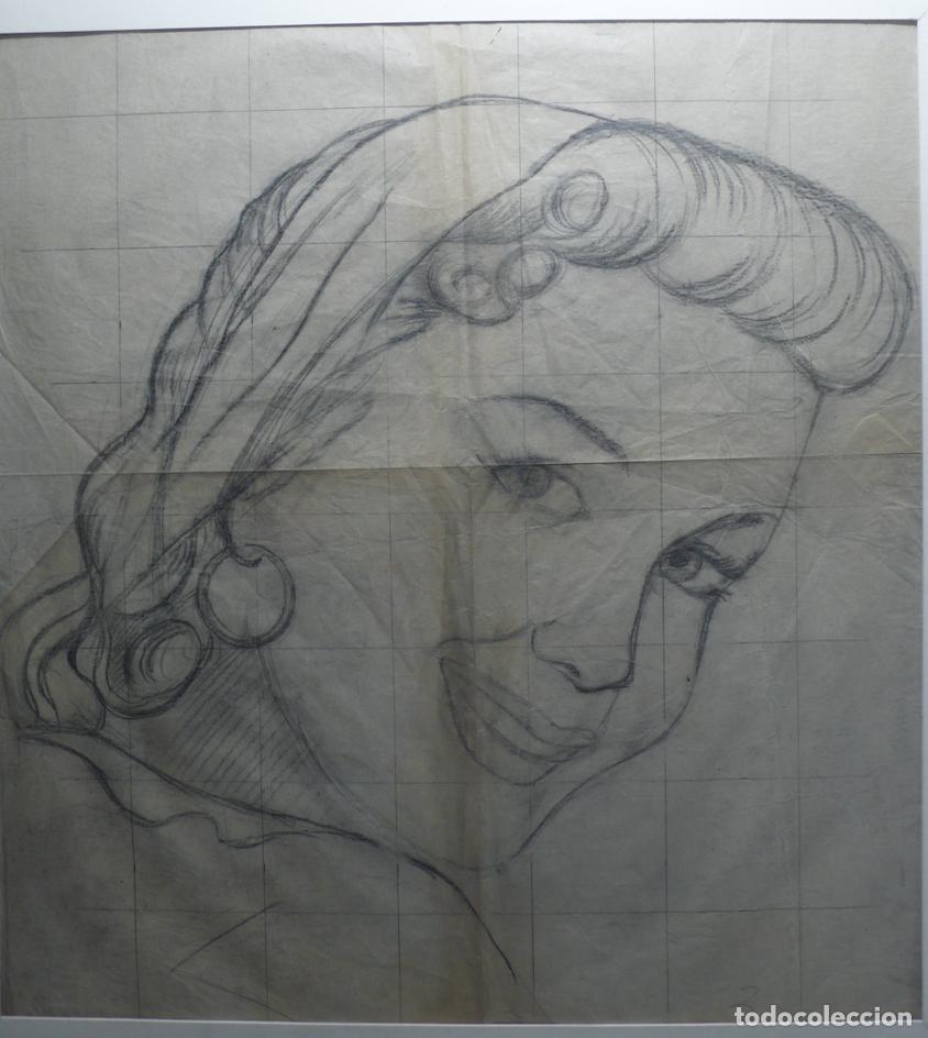 Arte: DIBUJO ORIGINAL A LAPICERO - Foto 2