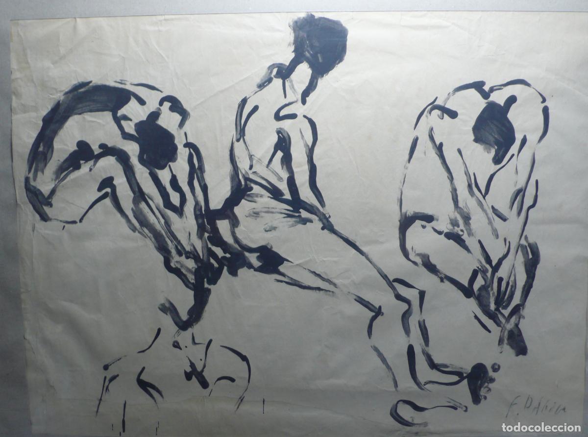 Arte: DIBUJO ORIGINAL A TINTA - Foto 2