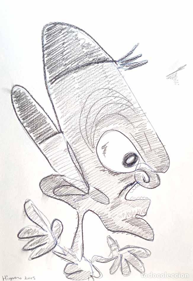 Art: Dibujo titulado CARDENAL, de Higuero-Arte Contempor&aacute;neo